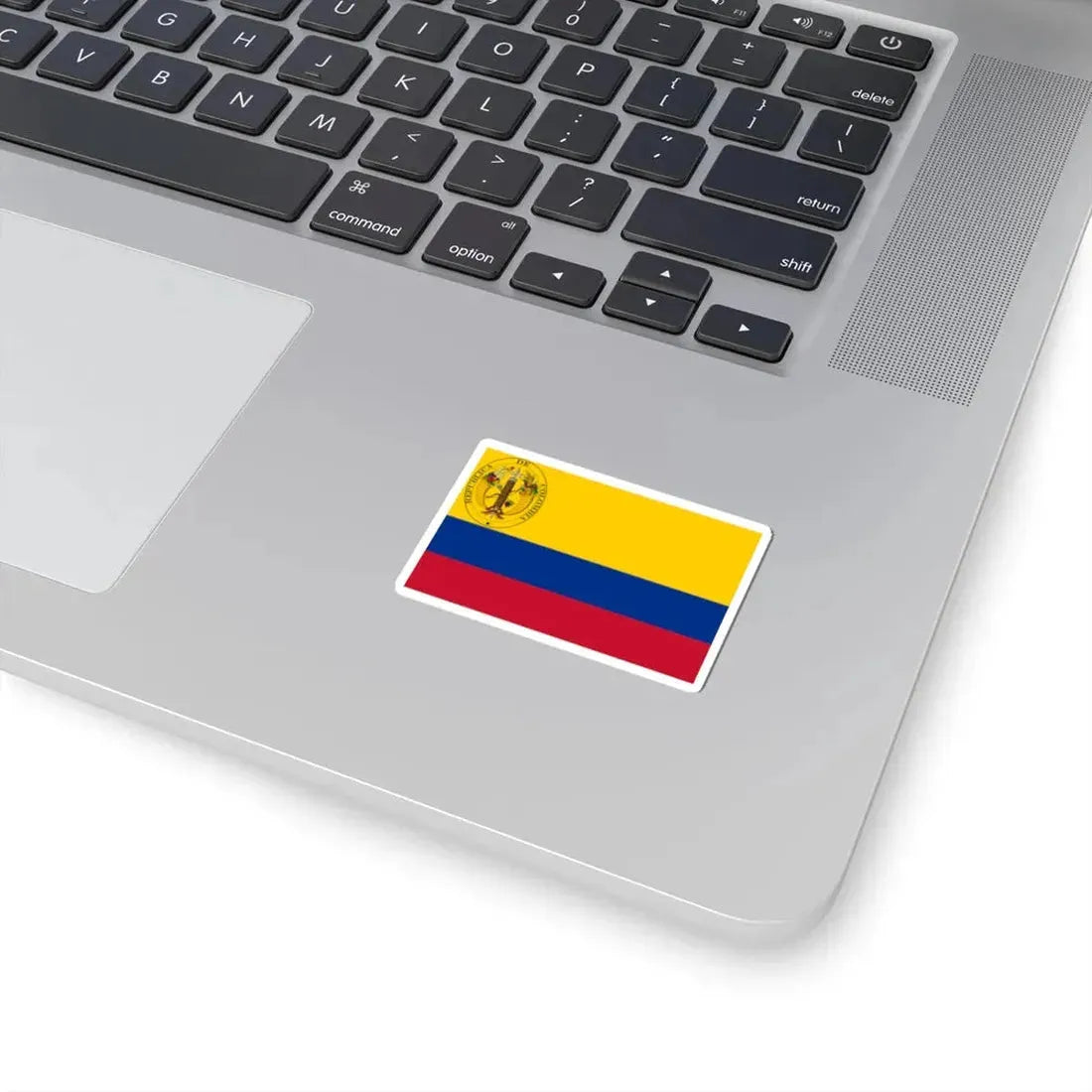Third flag of the Gran Colombia (Colombia) STICKER Vinyl Kiss-Cut Decal - The Sticker Space