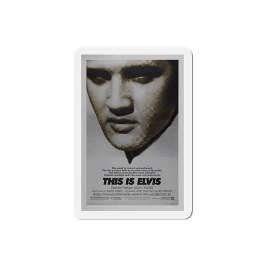 This is Elvis 1981 Movie Poster Refrigerator Magnet 2 Inch - The Sticker Space