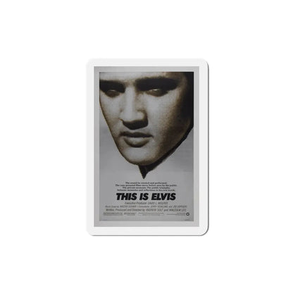 This is Elvis 1981 Movie Poster Refrigerator Magnet 4 Inch - The Sticker Space