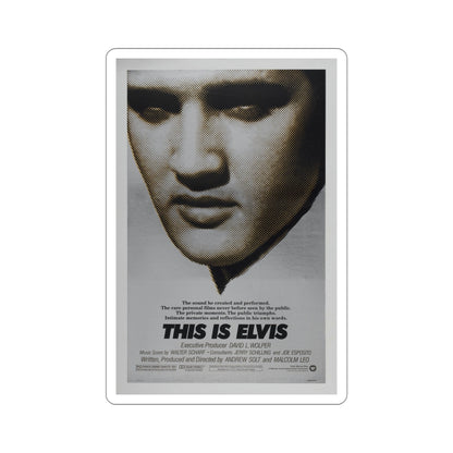 This is Elvis 1981 Movie Poster STICKER Vinyl Die-Cut Decal-5 Inch-The Sticker Space