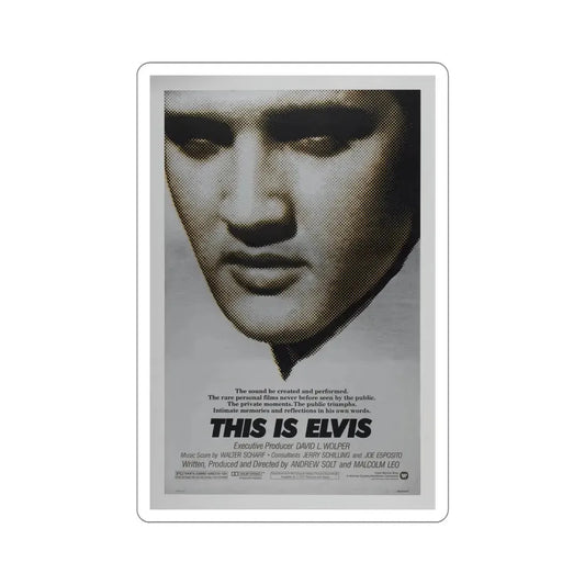 This is Elvis 1981 Movie Poster STICKER Vinyl Die-Cut Decal 6 Inch - The Sticker Space
