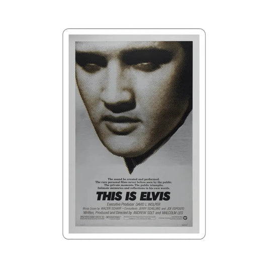 This is Elvis 1981 Movie Poster STICKER Vinyl Die-Cut Decal 6 Inch - The Sticker Space