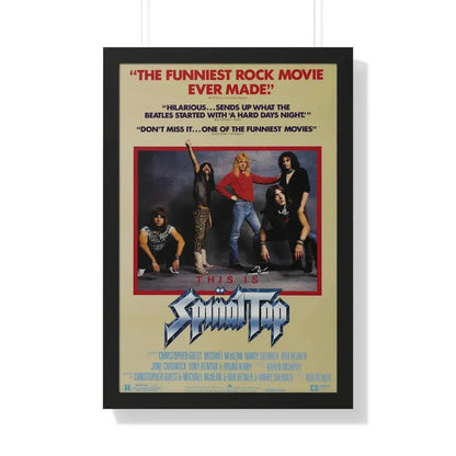 THIS IS SPINAL TAP 1984 - Framed Movie Poster 20" x 30" Black - The Sticker Space