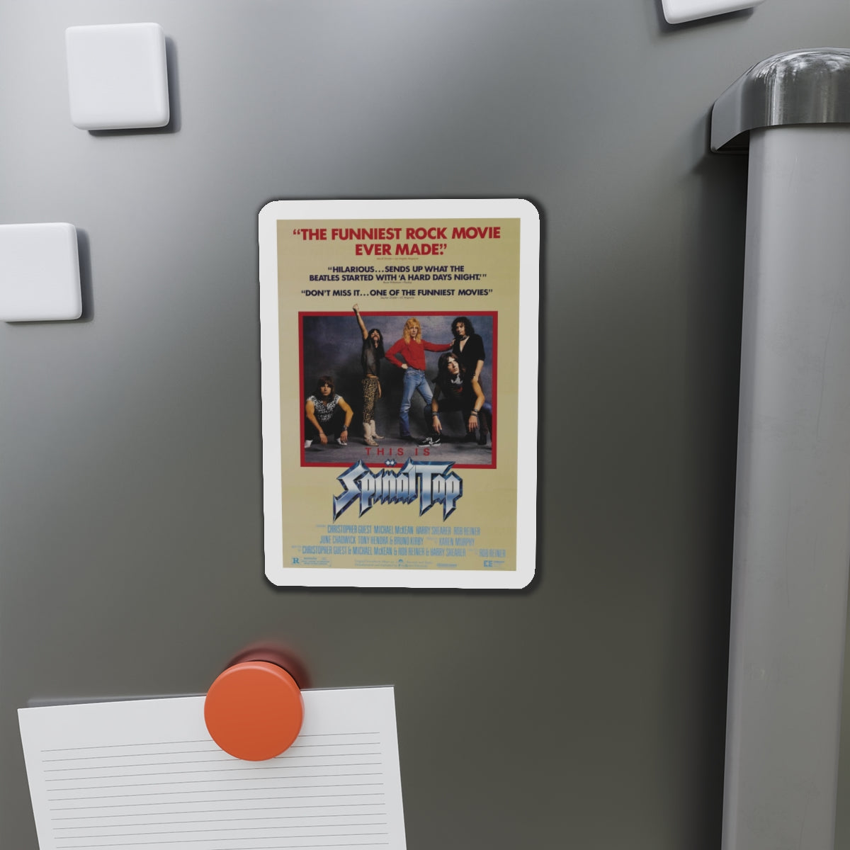 THIS IS SPINAL TAP 1984 Movie Poster - Refrigerator Magnet