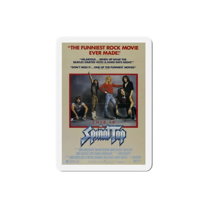 This Is Spinal Tap 1984 Movie Poster Refrigerator Magnet 2 Inch - The Sticker Space