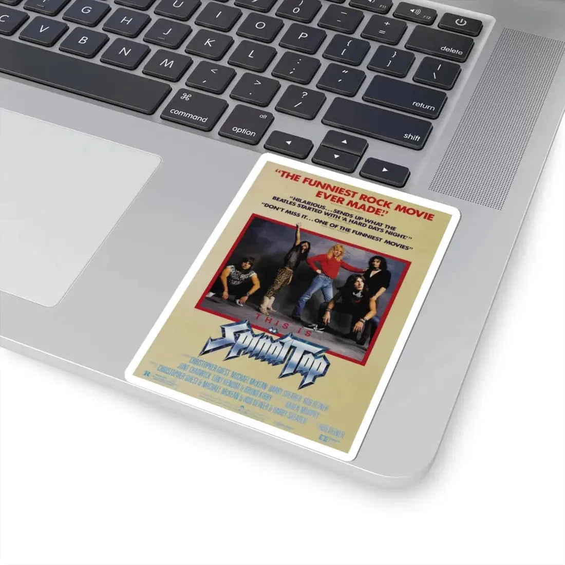 THIS IS SPINAL TAP 1984 Movie Poster - STICKER Vinyl Kiss-Cut Decal - The Sticker Space