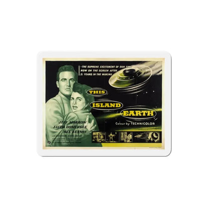 This Island Earth 1955 v3 Movie Poster Refrigerator Magnet 2 Inch - The Sticker Space