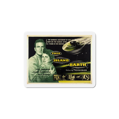 This Island Earth 1955 v3 Movie Poster Refrigerator Magnet 4 Inch - The Sticker Space