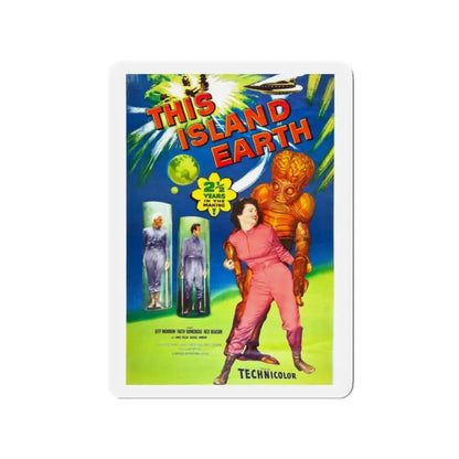 THIS ISLAND EARTH (2) 1955 Movie Poster - Refrigerator Magnet 2 Inch - The Sticker Space