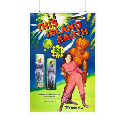 THIS ISLAND EARTH (2) 1955 - Paper Movie Poster 36" x 54" Matte - The Sticker Space