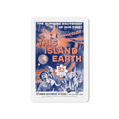 THIS ISLAND EARTH (3) 1955 Movie Poster - Refrigerator Magnet 4 Inch - The Sticker Space