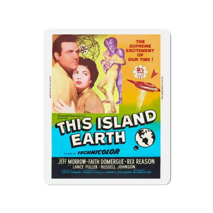 THIS ISLAND EARTH (4) 1955 Movie Poster - Refrigerator Magnet 2 Inch - The Sticker Space