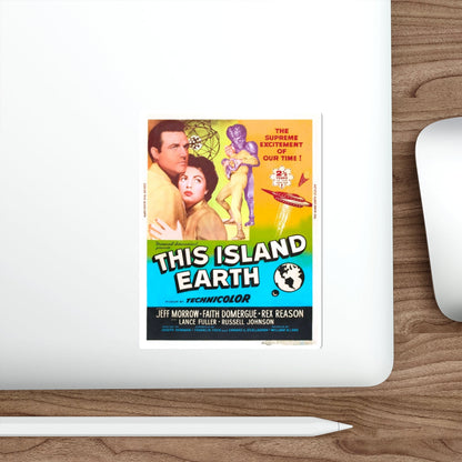 THIS ISLAND EARTH (4) 1955 Movie Poster STICKER Vinyl Die-Cut Decal-The Sticker Space