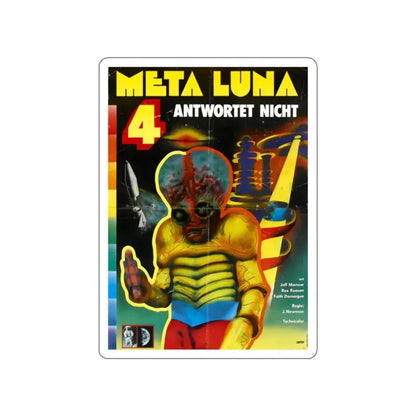 THIS ISLAND EARTH (GERMAN) 1955 Movie Poster STICKER Vinyl Die-Cut Decal 2 Inch - The Sticker Space