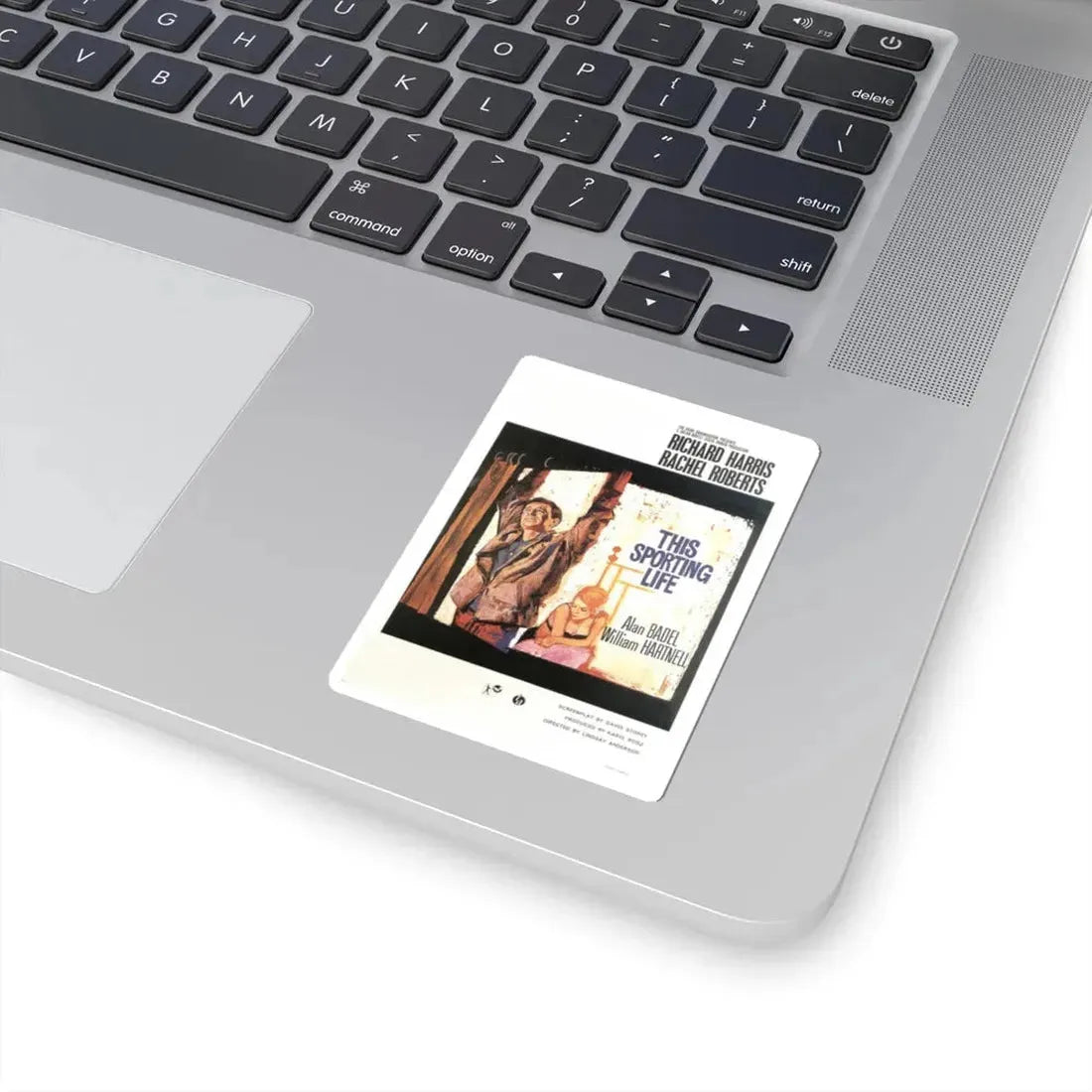 This Sporting Life 1963 Movie Poster - STICKER Vinyl Kiss-Cut Decal - The Sticker Space