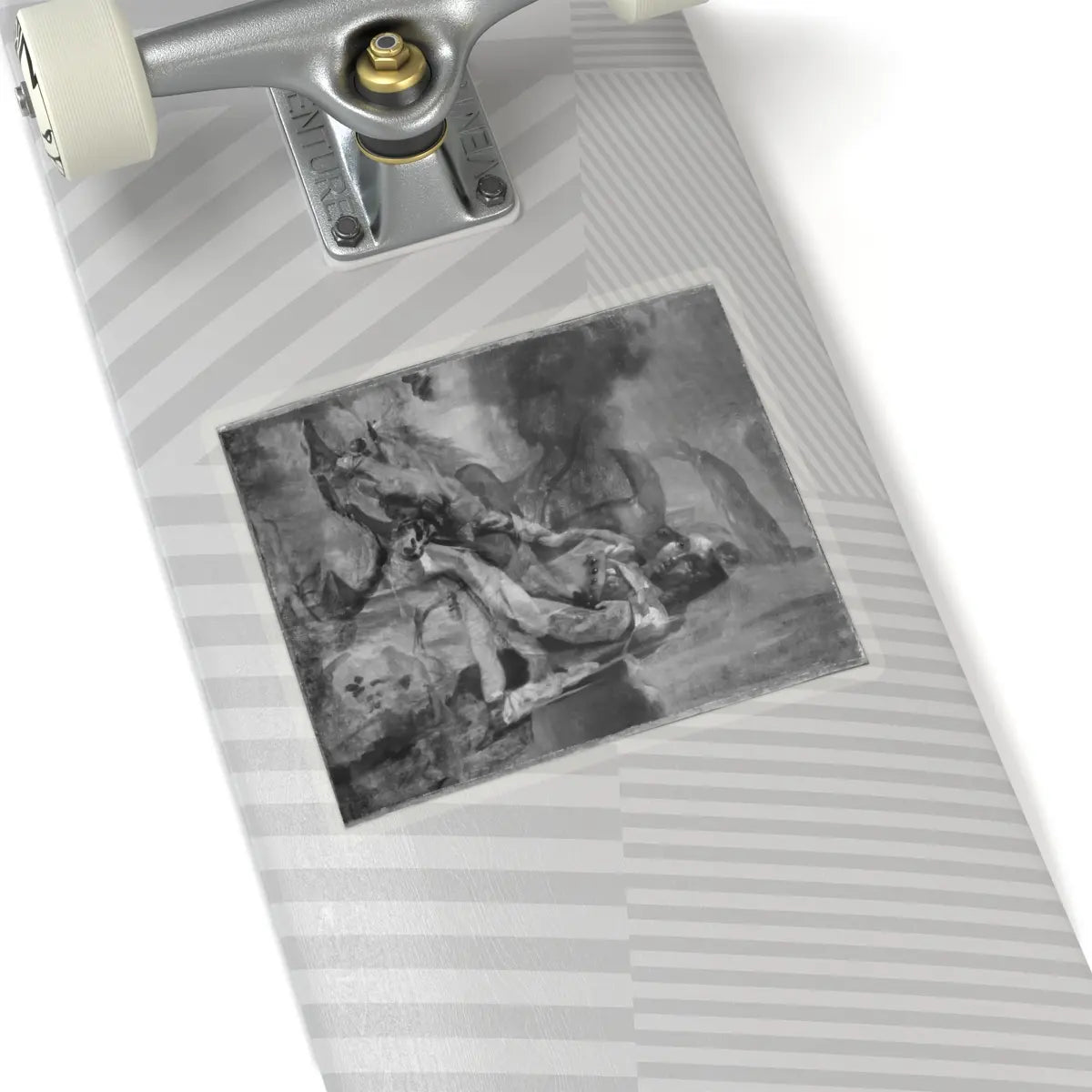 SKU:TSS-STICK-THDGRC-6X6-1N2NE Sizes:6" × 6" Types:Transparent