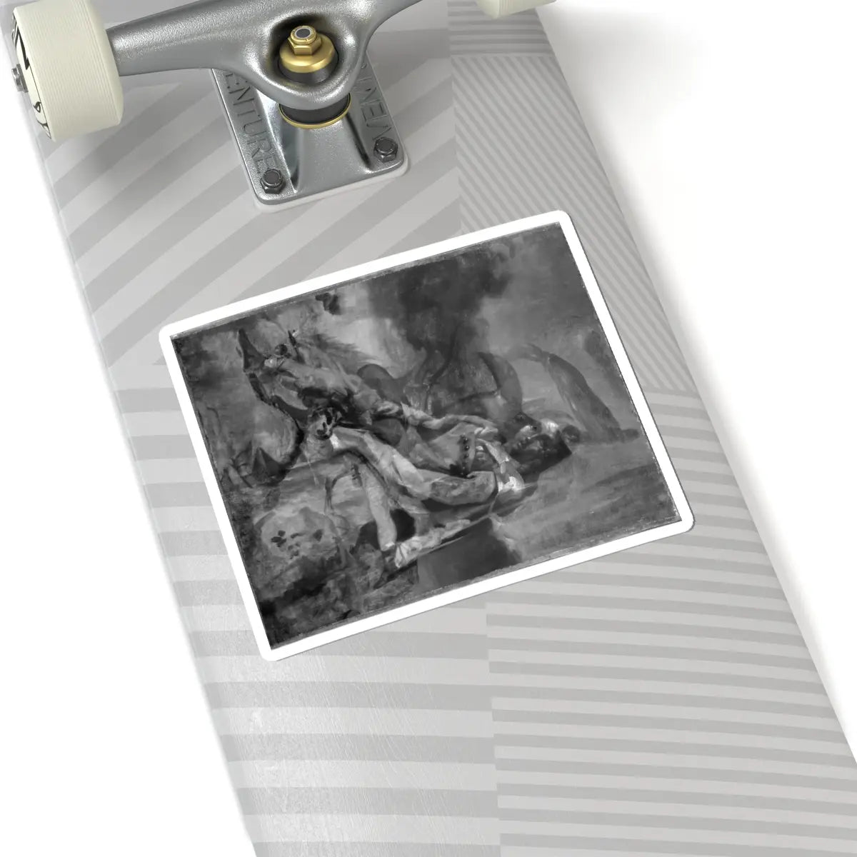 SKU:TSS-STICK-THDGRC-6X6-2 Sizes:6" × 6" Types:White