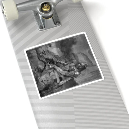 SKU:TSS-STICK-THDGRC-6X6-2 Sizes:6" × 6" Types:White