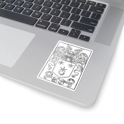 Thomas Bateman arms (England) (Coat of Arms) STICKER Vinyl Kiss-Cut Decal - The Sticker Space