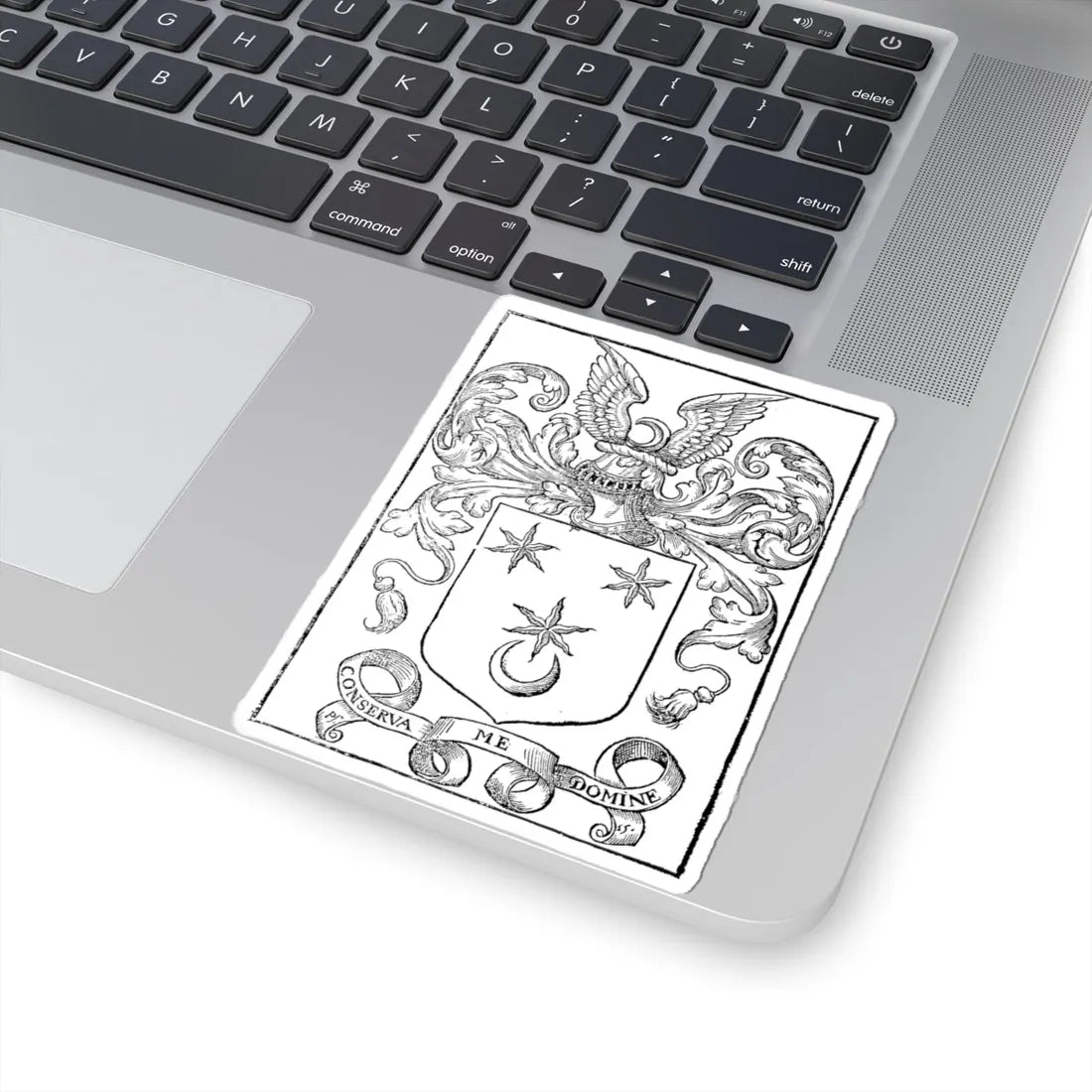 Thomas Bateman arms (England) (Coat of Arms) STICKER Vinyl Kiss-Cut Decal - The Sticker Space