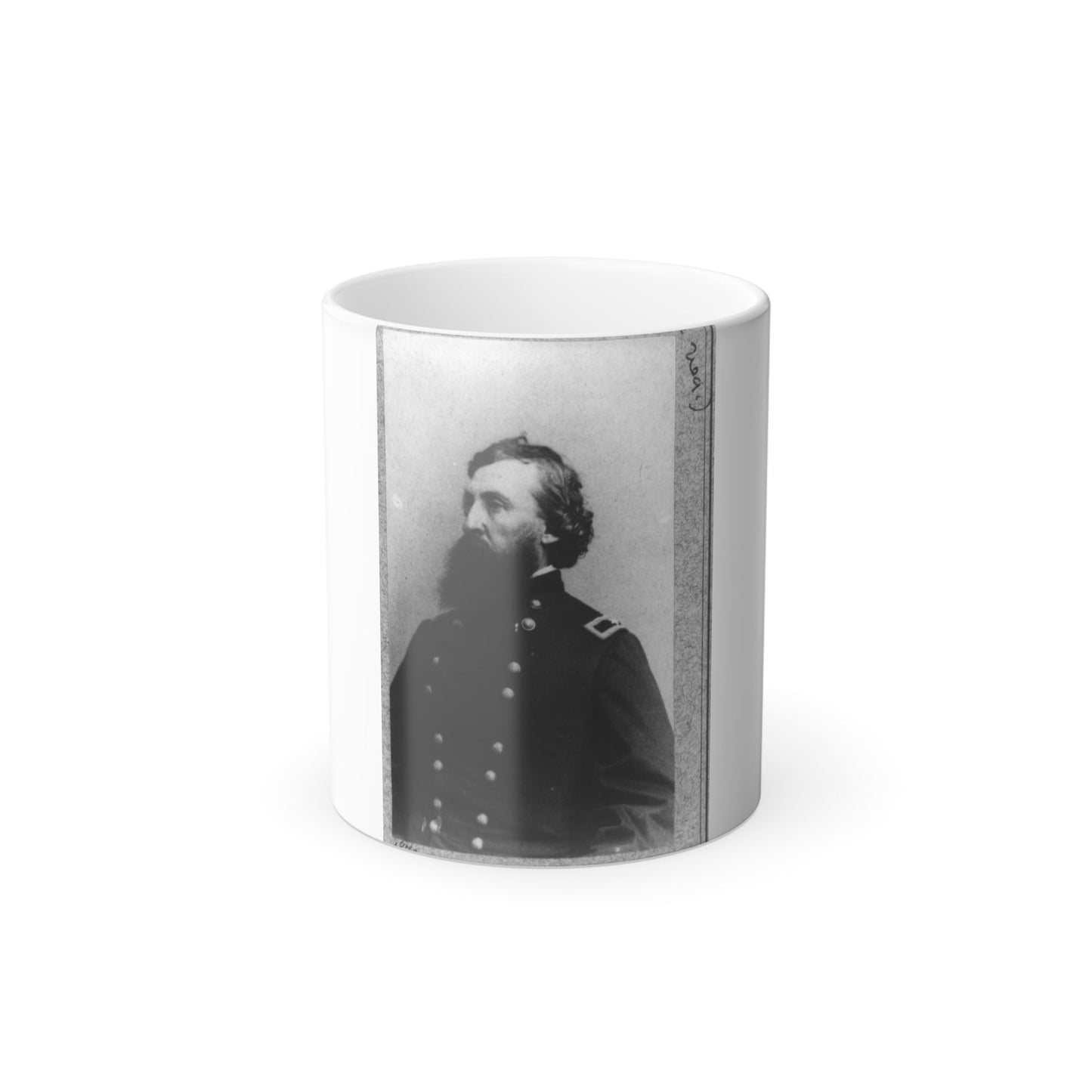Thomas K. Smith, Half-Length Portrait, Facing Left (U.S. Civil War) Color Morphing Mug 11oz-11oz-The Sticker Space