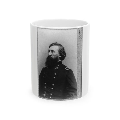 Thomas K. Smith, Half-Length Portrait, Facing Left (U.S. Civil War) White Coffee Mug-11oz-The Sticker Space