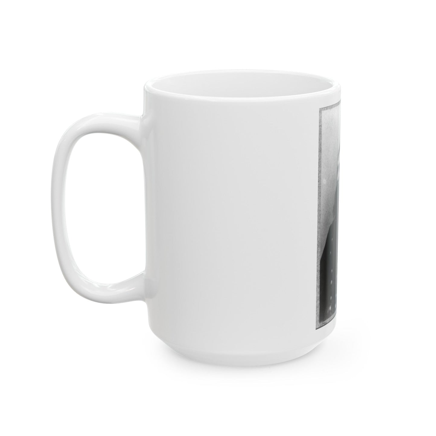 Thomas K. Smith, Half-Length Portrait, Facing Left (U.S. Civil War) White Coffee Mug-The Sticker Space