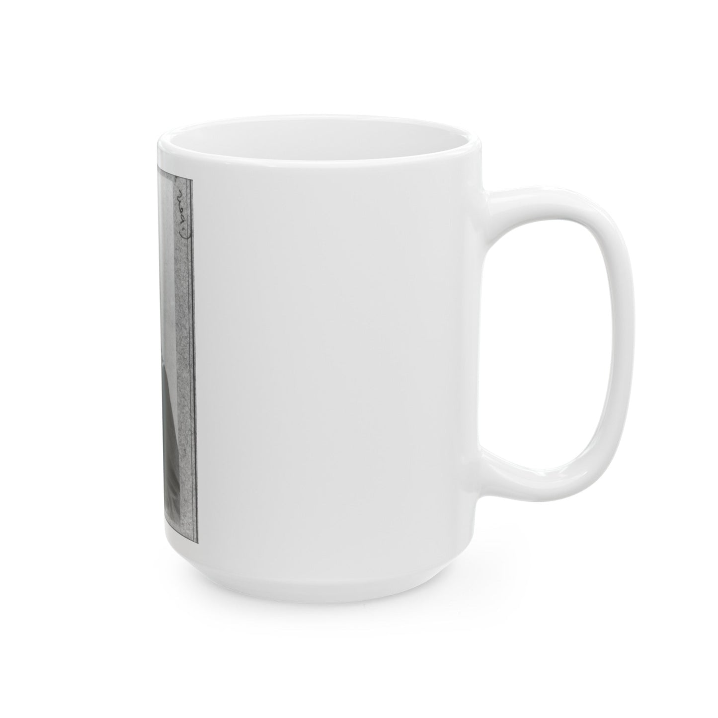 Thomas K. Smith, Half-Length Portrait, Facing Left (U.S. Civil War) White Coffee Mug-The Sticker Space