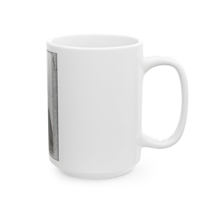 Thomas K. Smith, Half-Length Portrait, Facing Left (U.S. Civil War) White Coffee Mug-The Sticker Space