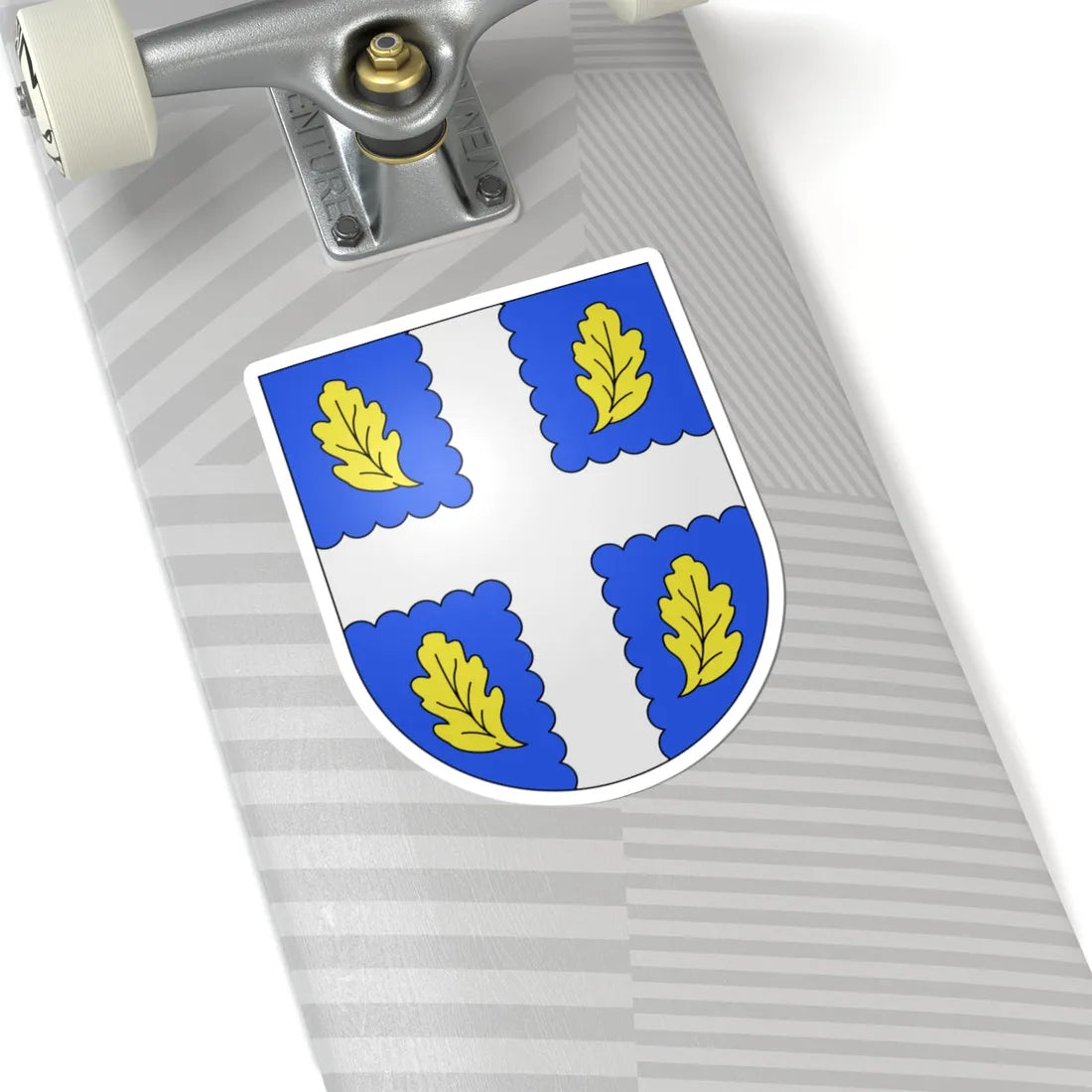 Thonex-coat of arms (Switzerland) (Coat of Arms) STICKER Vinyl Kiss-Cut Decal - The Sticker Space