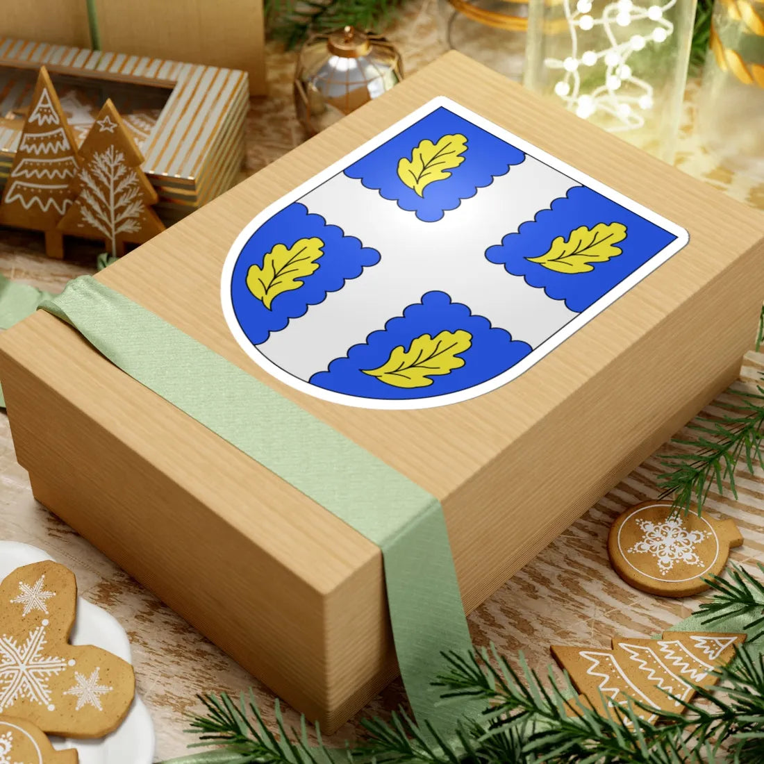 Thonex-coat of arms (Switzerland) (Coat of Arms) STICKER Vinyl Kiss-Cut Decal - The Sticker Space