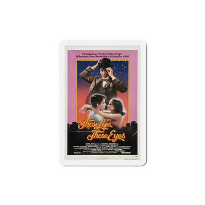Those Lips, Those Eyes 1980 Movie Poster Refrigerator Magnet 3 Inch - The Sticker Space