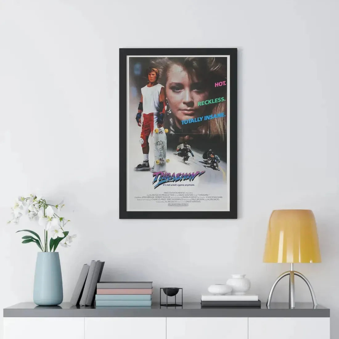 THRASHIN' 1986 - Framed Movie Poster - The Sticker Space