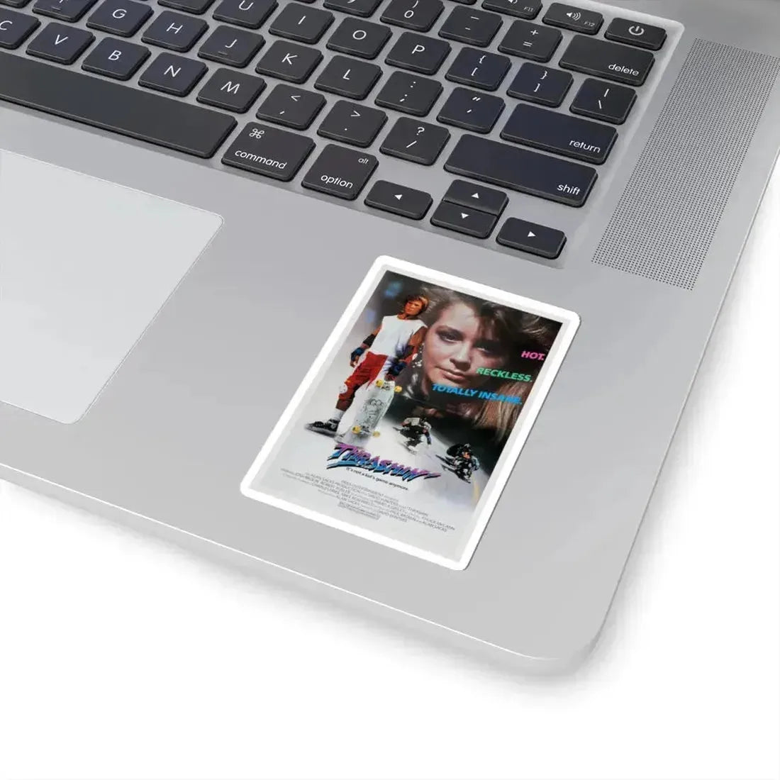 THRASHIN' 1986 Movie Poster - STICKER Vinyl Kiss-Cut Decal - The Sticker Space