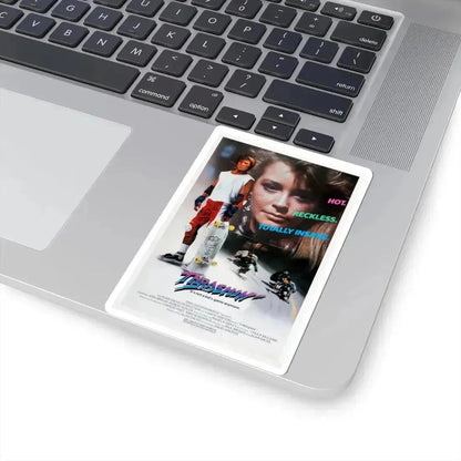 Thrashin' 1986 Movie Poster - STICKER Vinyl Kiss-Cut Decal - The Sticker Space