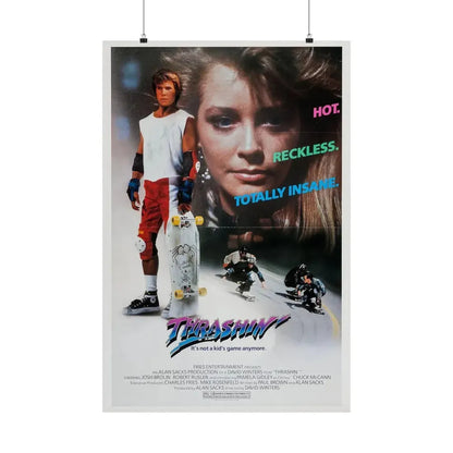 THRASHIN' 1986 - Paper Movie Poster 24″ x 36″ Matte - The Sticker Space