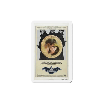 Three Days of the Condor 1975 Movie Poster Refrigerator Magnet 4 Inch - The Sticker Space