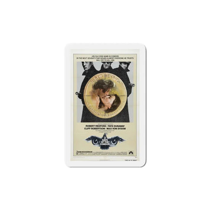 Three Days of the Condor 1975 Movie Poster Refrigerator Magnet 6 Inch - The Sticker Space