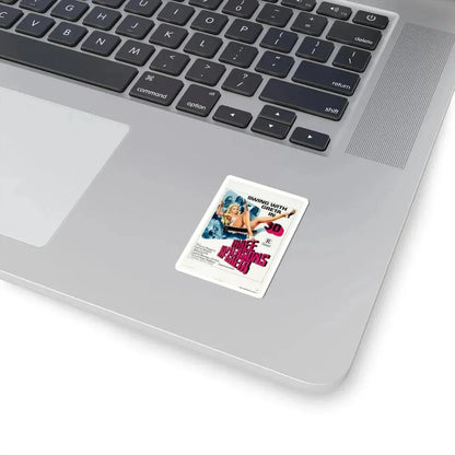 THREE DIMENSIONS OF GRETA 1972 Movie Poster - STICKER Vinyl Kiss-Cut Decal - The Sticker Space