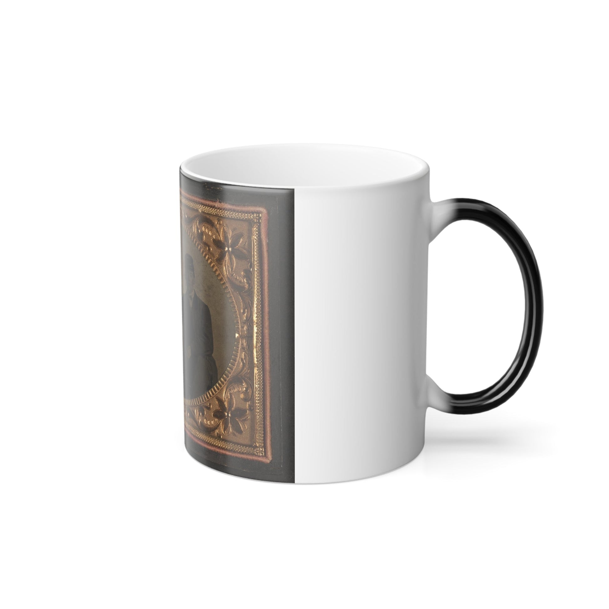 Three Unidentified Soldiers (U.S. Civil War) Color Morphing Mug 11oz-11oz-The Sticker Space