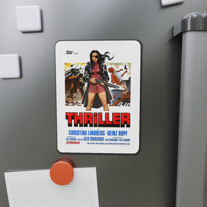 THRILLER A CRUEL PICTURE (ITALIAN) 1973 Movie Poster - Refrigerator Magnet