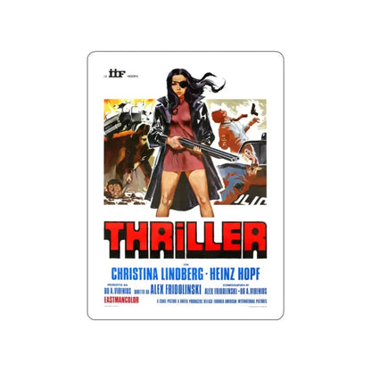 THRILLER A CRUEL PICTURE (ITALIAN) 1973 Movie Poster STICKER Vinyl Die-Cut Decal 2 Inch - The Sticker Space