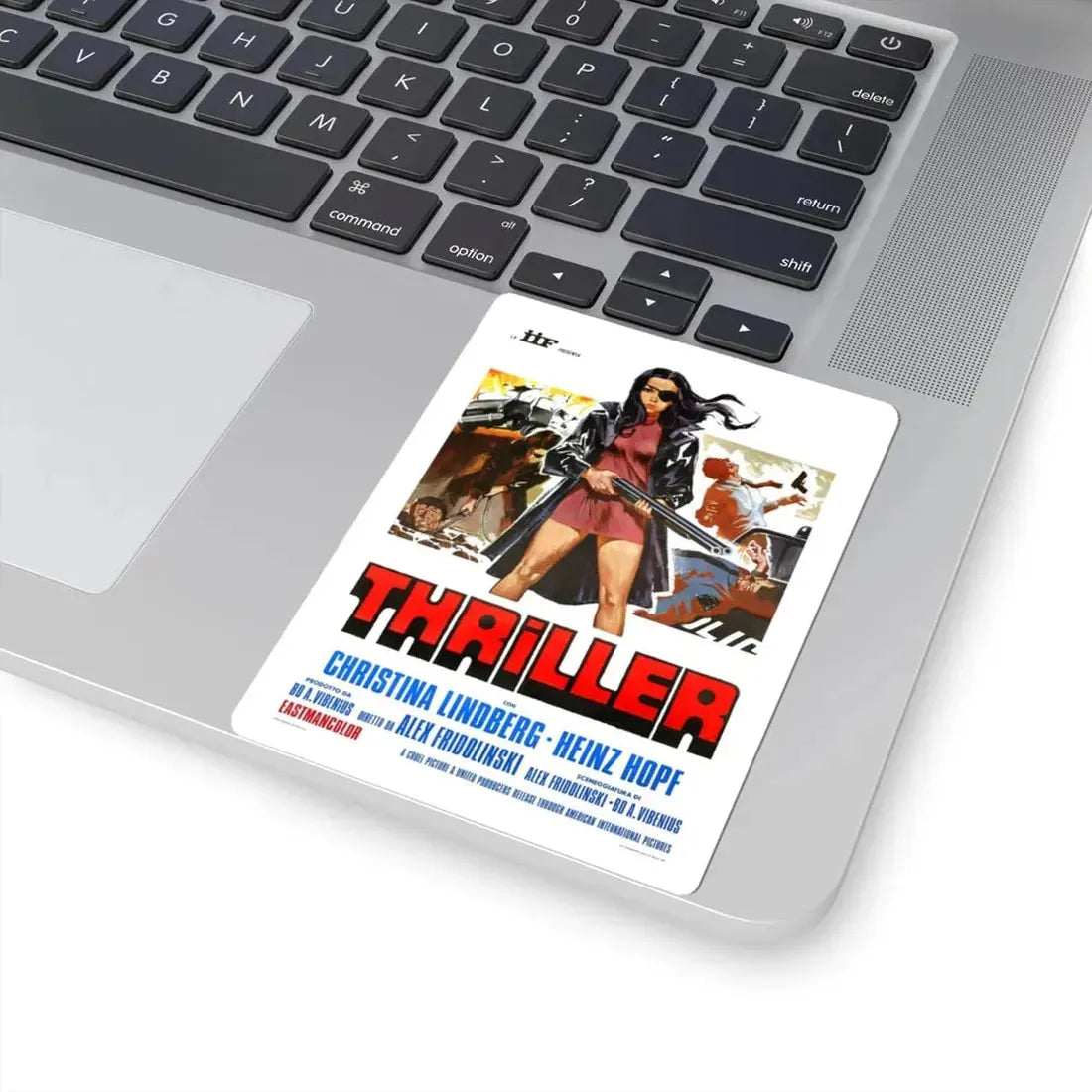 THRILLER A CRUEL PICTURE (ITALIAN) 1973 Movie Poster - STICKER Vinyl Kiss-Cut Decal - The Sticker Space