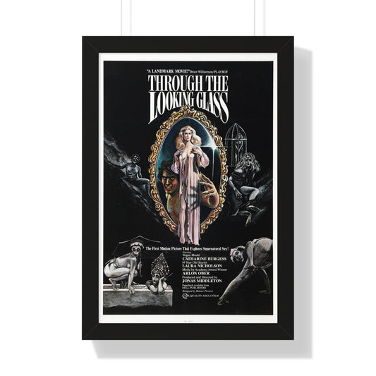 THROUGH THE LOOKING GLASS 1976 - Framed Movie Poster-16″ x 24″-The Sticker Space