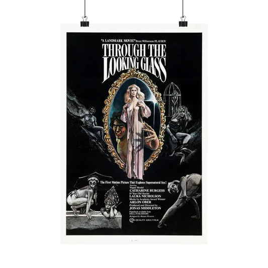 THROUGH THE LOOKING GLASS 1976 - Paper Movie Poster 12″ x 18″ Matte - The Sticker Space
