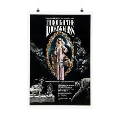 THROUGH THE LOOKING GLASS 1976 - Paper Movie Poster 16″ x 24″ Matte - The Sticker Space