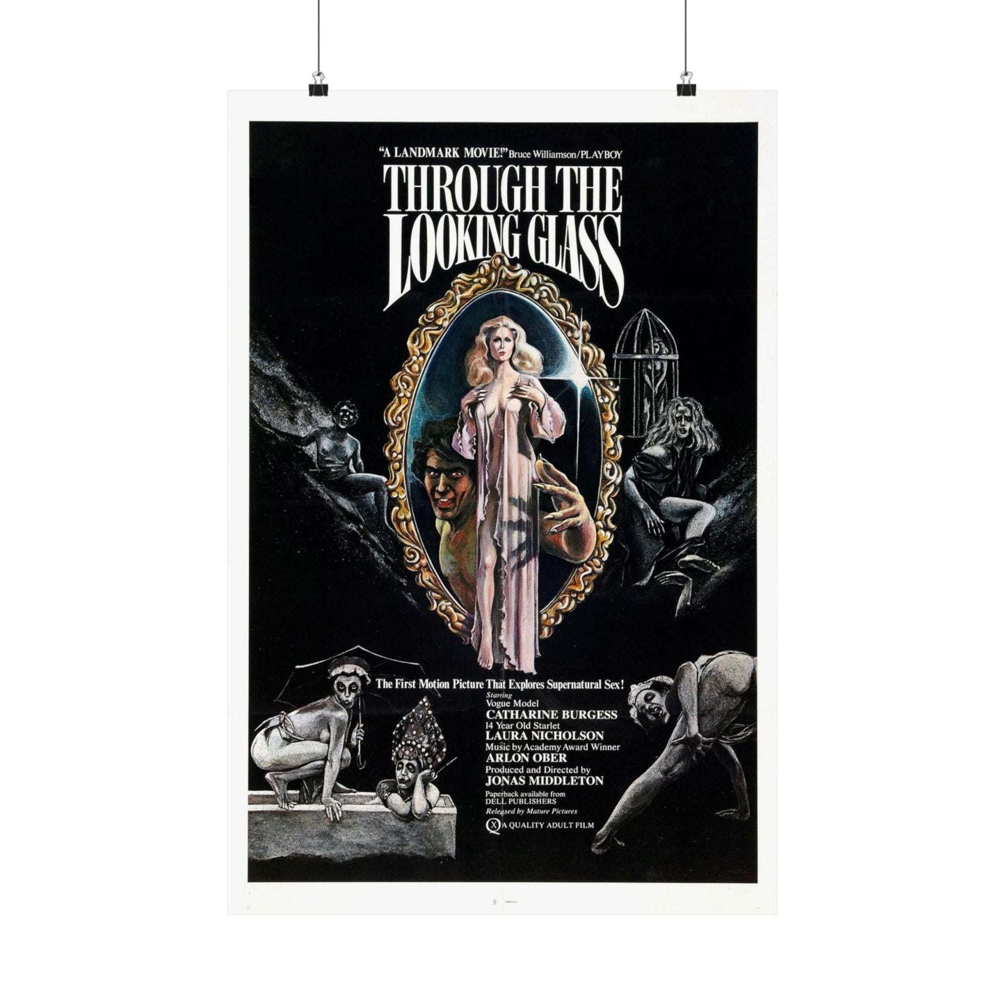 THROUGH THE LOOKING GLASS 1976 - Paper Movie Poster-20″ x 30″-The Sticker Space