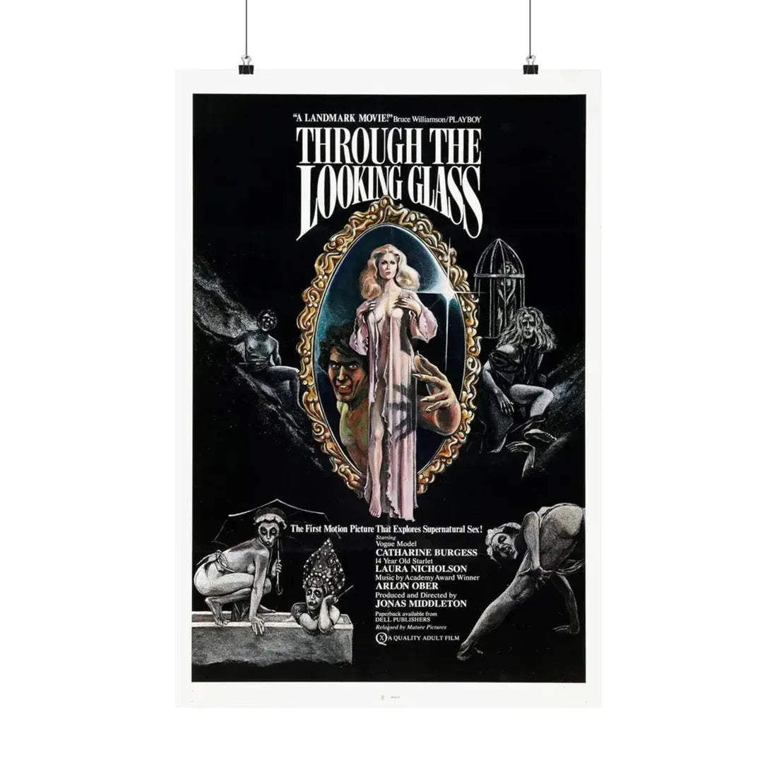 THROUGH THE LOOKING GLASS 1976 - Paper Movie Poster 20″ x 30″ Matte - The Sticker Space