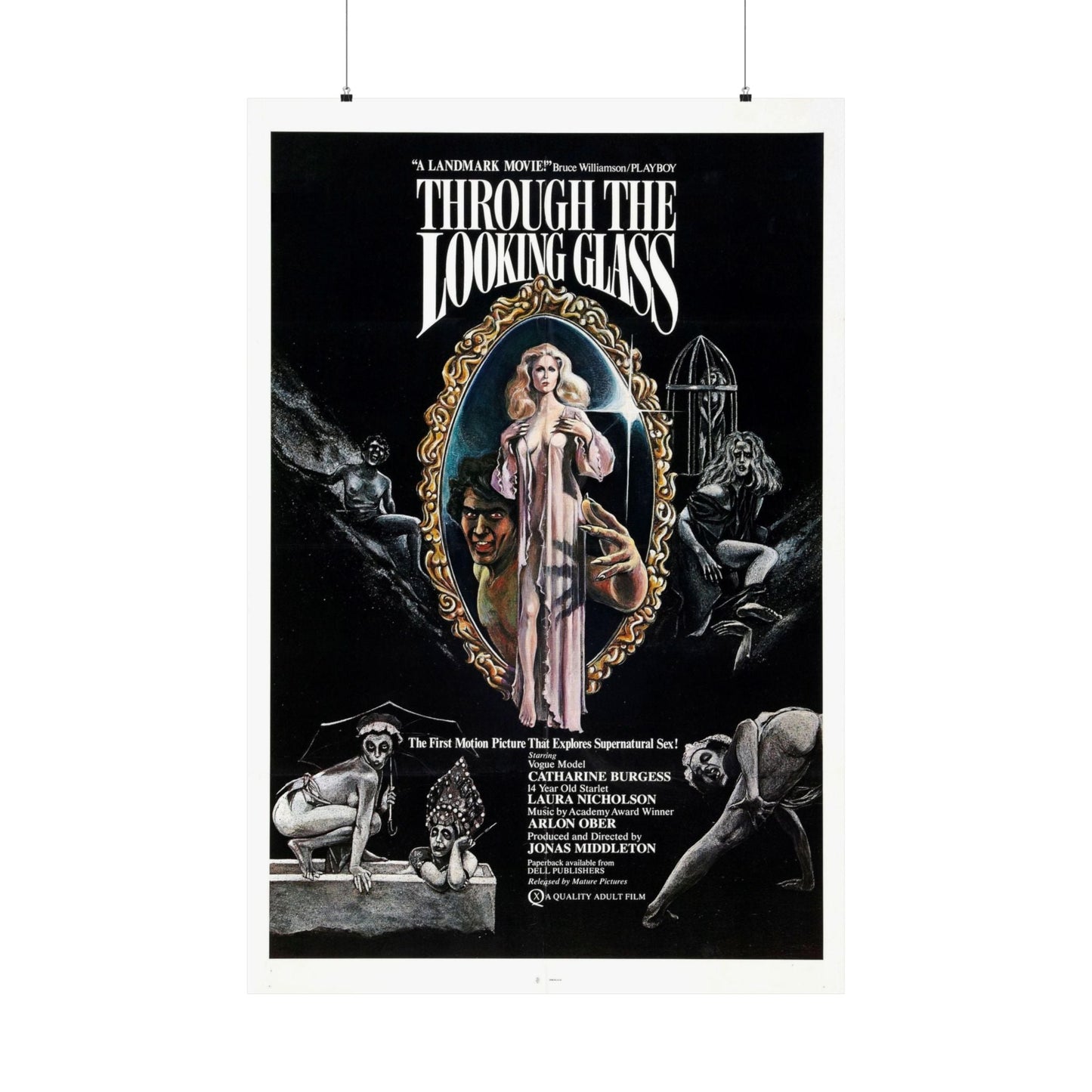 THROUGH THE LOOKING GLASS 1976 - Paper Movie Poster-36" x 54"-The Sticker Space