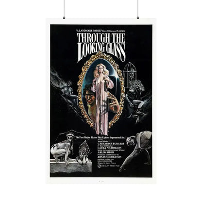 THROUGH THE LOOKING GLASS 1976 - Paper Movie Poster 36" x 54" Matte - The Sticker Space